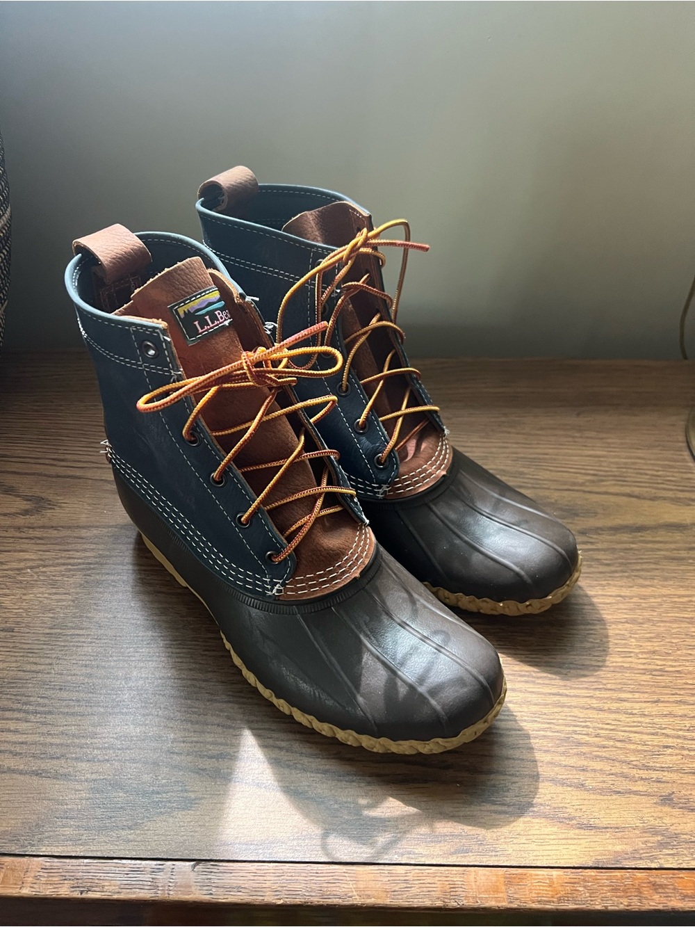 VINTAGE LL BEAN DUCK BOOTS MEN'S 9 WOMEN'S 11 MADE IN THE USA
